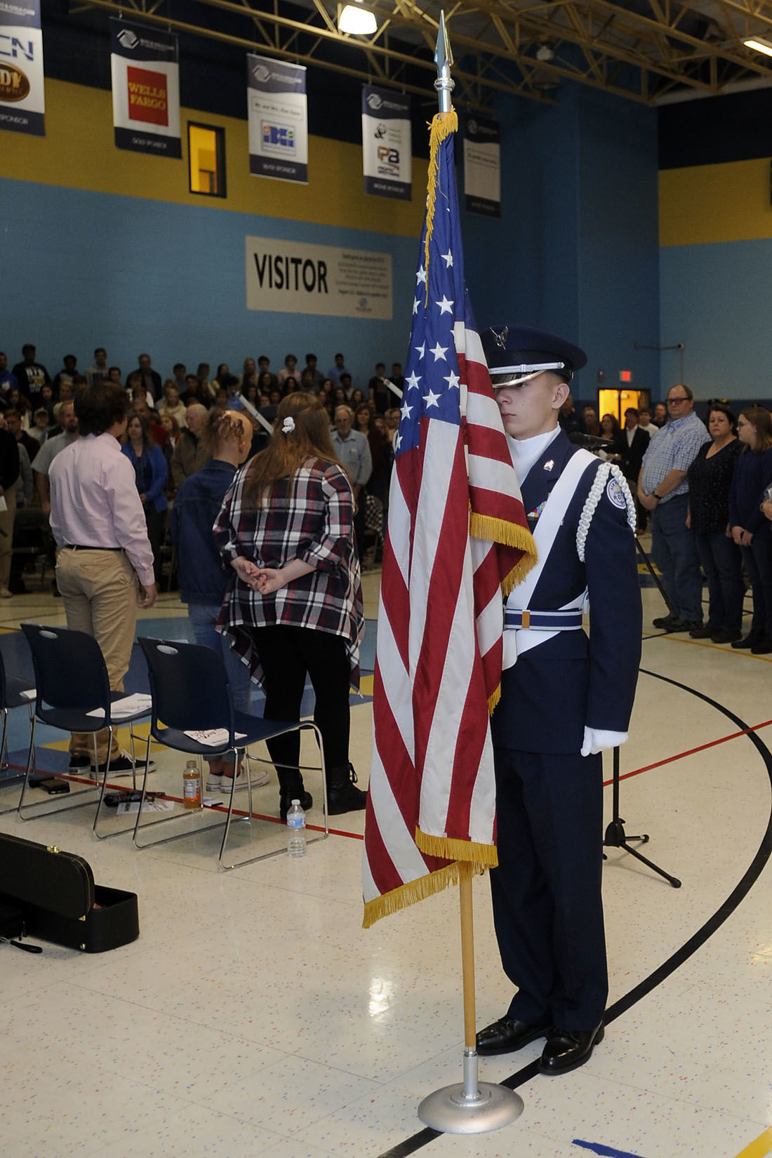 Veterans Day Ceremony at the Boys and Girls Club